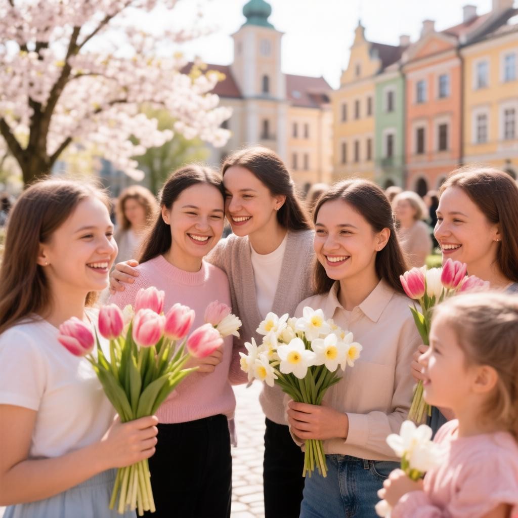 Фото День матери в Польше