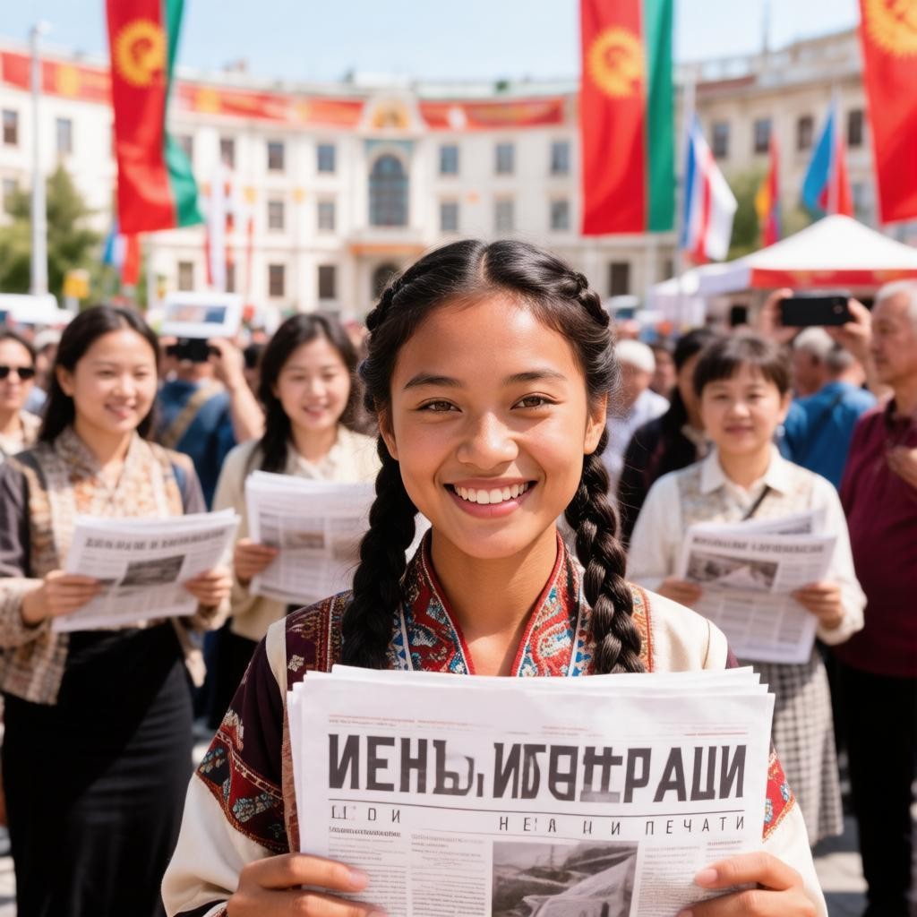 Фото День информации и печати Кыргызстана