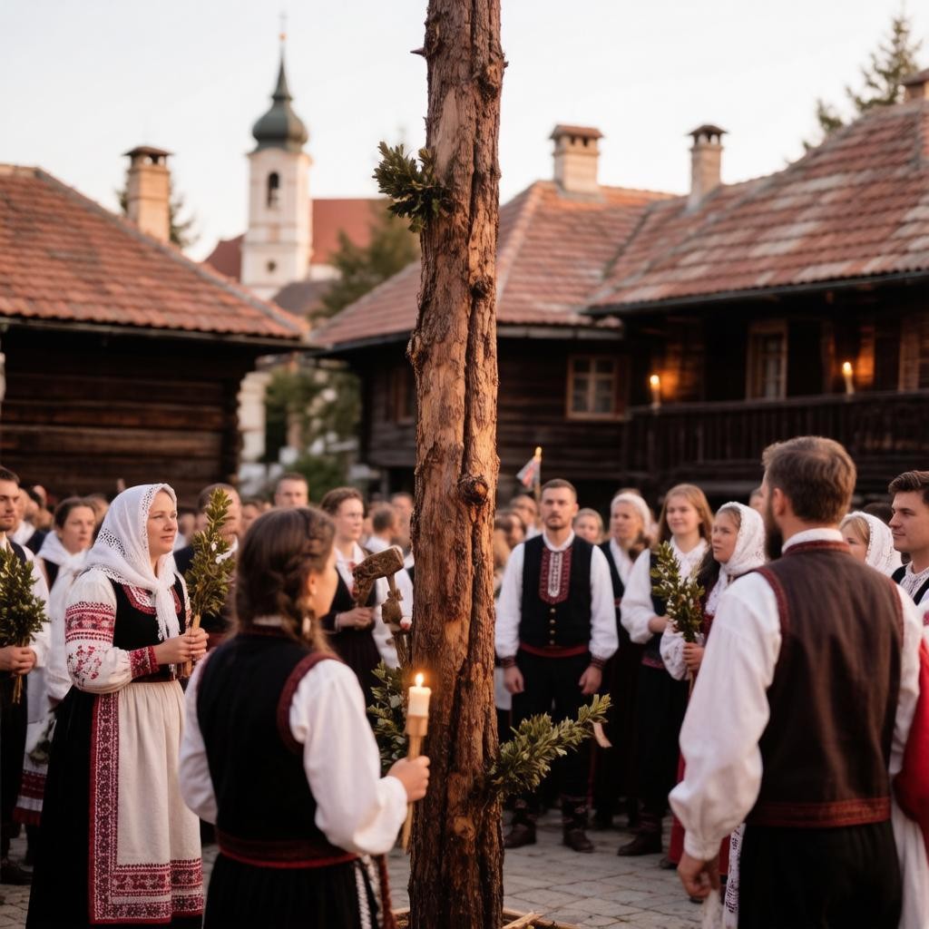 Фото Рождественский сочельник (Баднидан, Бадняк)