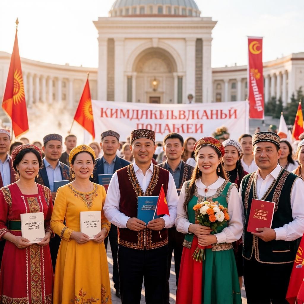 Фото День государственного языка в Кыргызстане