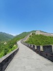 Древние зубцы и сторожевые башни Великой китайской стены