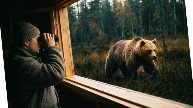 Фото Незабываемое приключение: как увидеть бурых медведей в Финляндии