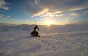 Фото На снегоходе по горам!
